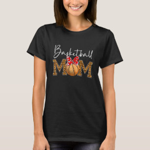 Camiseta Leopard Basquete Mãe Jogadores Esportivos Mãe Mãe