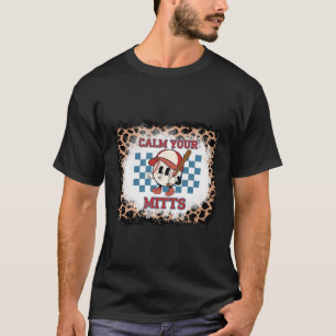 Camiseta Leopard Bleached Calm Your Mitts