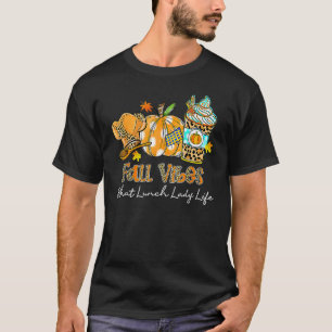 Camiseta Leopard Fall Vibes E O Professor Life Pumpkin T