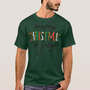 Camiseta Leopard Felry Natal Em Julho Giro Xmas De Verão W