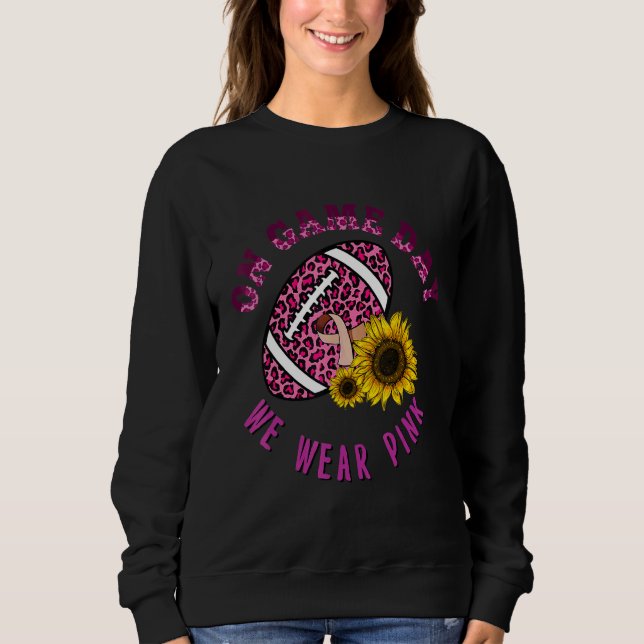 Camiseta Leopard Football Sunflower Physical Therapy Awaren (Frente)