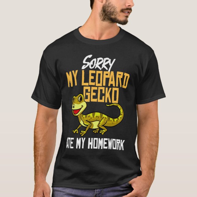 Camiseta Leopard Gecko Care Tank Lizard Reptile (Frente)