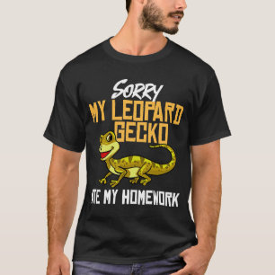 Camiseta Leopard Gecko Care Tank Lizard Reptile