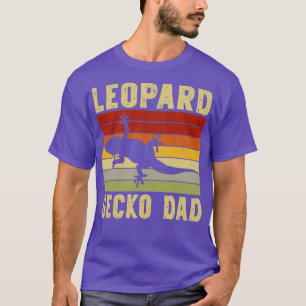 Camiseta Leopard Gecko Dad perfect gifts Fathers Day christ