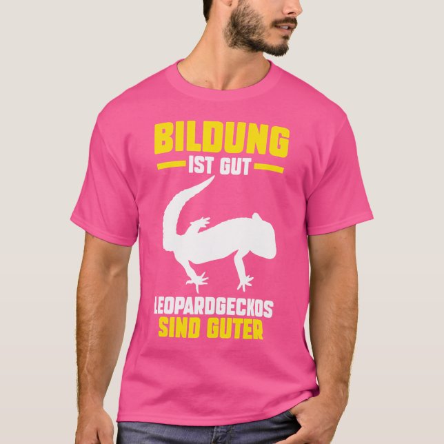 Camiseta Leopard Gecko Gecko (Frente)