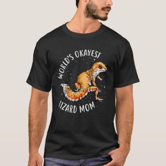 Camiseta Leopard Gecko Lizard Mãe Pet Engraçado