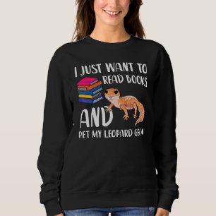 Camiseta Leopard Gecko Mãe, Dono de Répteis Livro Nerd