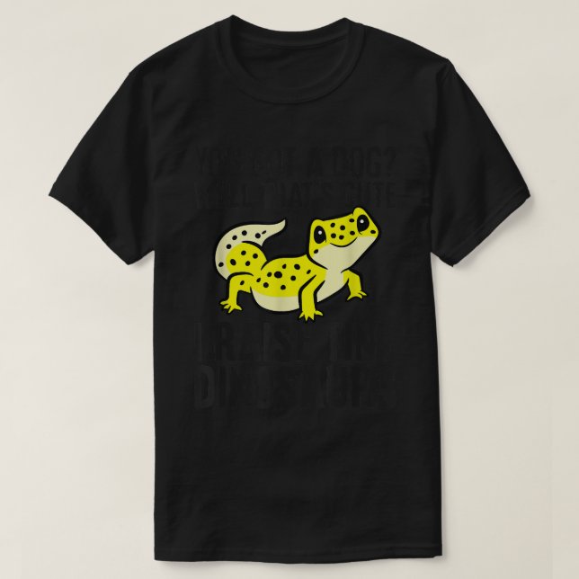 Camiseta Leopard Gecko Owner Leopard Gecko Pet Leopard Geck (Frente do Design)