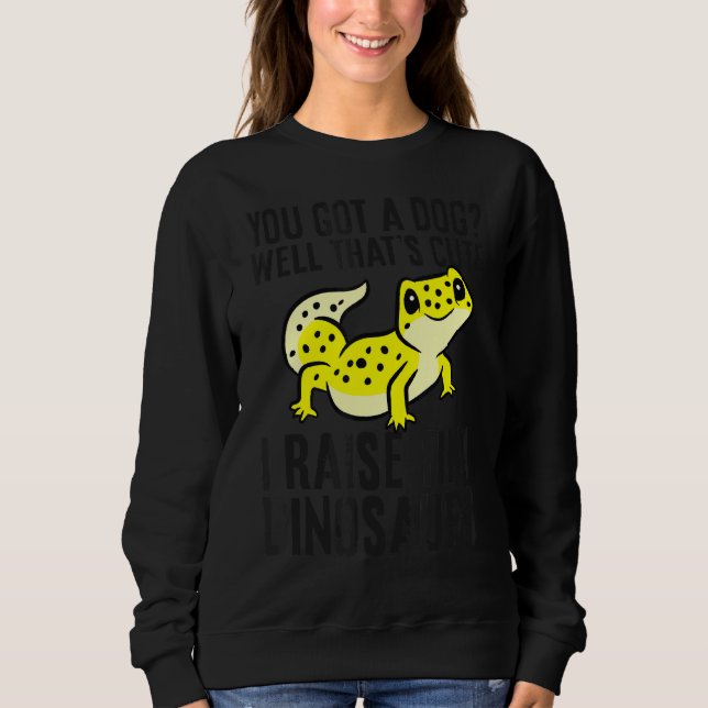 Camiseta Leopard Gecko Proprietário Leopard Gecko Pet Leopa (Frente)