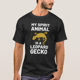 Camiseta Leopard Gecko Spirit Animal Vintage Kawaii Lizard