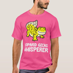 Camiseta Leopard Gecko Whisperer Reptile Lover Leopard Geck