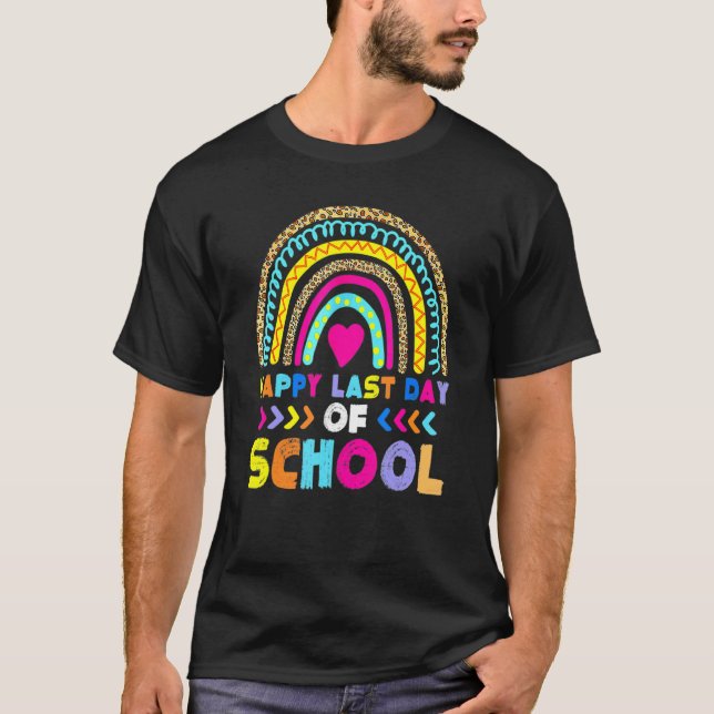 Camiseta Leopard Happy No Último Dia De Pós-Graduação (Frente)