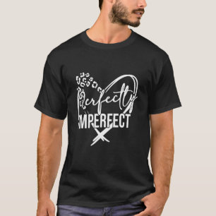 Camiseta Leopard Heart Inspirational Mo perfeito