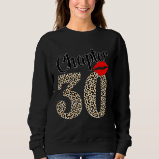 Camiseta Leopard Impresso Capítulo 30 Lábios Sexy Birthd