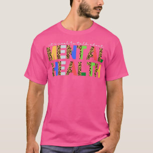 Camiseta Leopard Itx27s Legal De Falar Sobre Saúde Mental