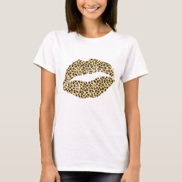 Camiseta Leopard Kiss