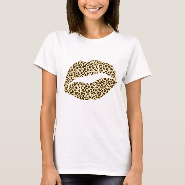 Camiseta Leopard Kiss (Frente)