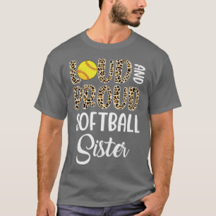 Camiseta Leopard Loud Orgulhosa Família Irmã Americana de S