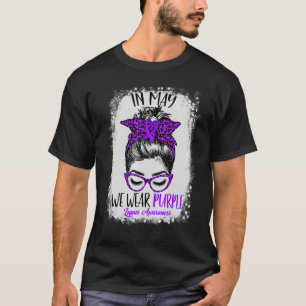 Camiseta Leopard Mensageiro De Cabelo Em Maio Vestimos Lúpu