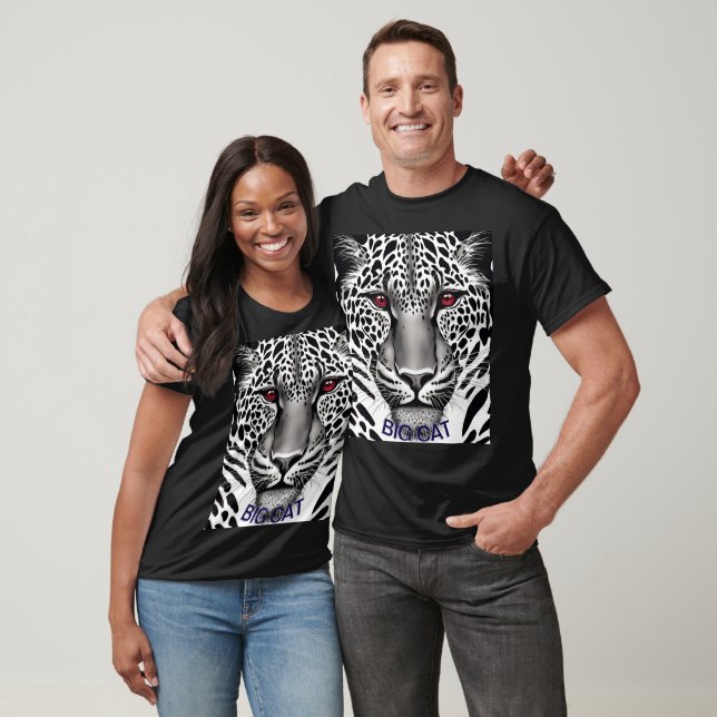 Camiseta Leopard Pattern Men Wild (Unissex)