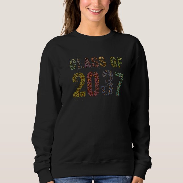 Camiseta Leopard Print Class De 2037 Futuro Graduação Boa (Frente)