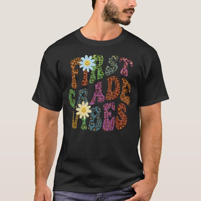 Camiseta Leopard Print PRIMEIRO GRAU VIBES Professor Peace  (Frente)
