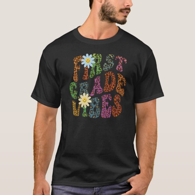 Camiseta Leopard Print PRIMEIRO GRAU VIBES Professor Peace  (Frente)