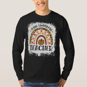 Camiseta Leopard Pumpkin Cai no Arco-Íris Um Professor agra