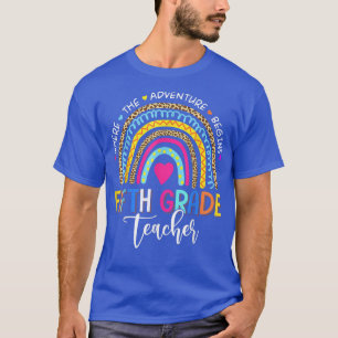 Camiseta Leopard Rainbow Quinto Grau Onde A Aventura Será