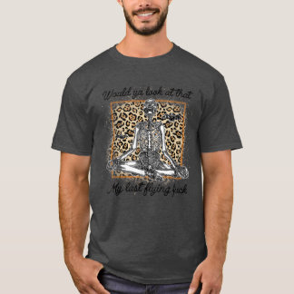 Camiseta Leopard Skeleton... Você Olharia Para Aquele Salão