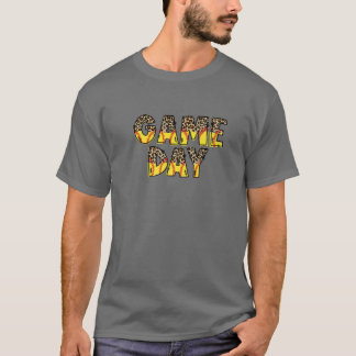 Camiseta Leopard Softball Game Day Vibes Tee Softball Mãe M