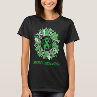 Camiseta Leopard Sunflower Conscientização da Tremura Ortos
