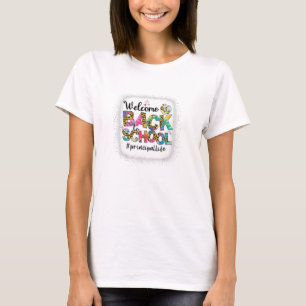 Camiseta Leopard Tie Dye Bem-Vindo À Escola