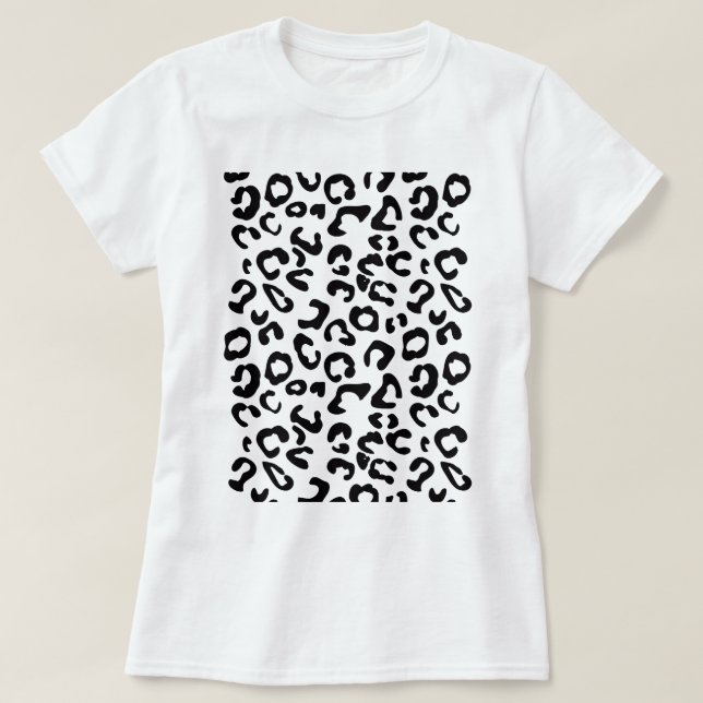 camiseta leopardo (Frente do Design)