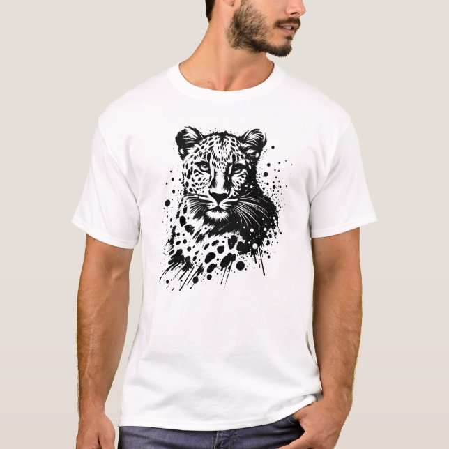 Camiseta Leopardo (Frente)