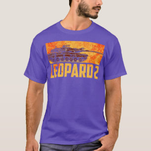 Camiseta Leopardo alemão 2 Tanque 2