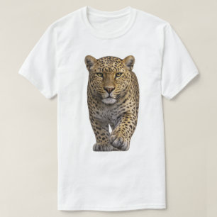 Camiseta Leopardo Aproximando-se