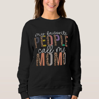 Camiseta Leopardo As Pessoas Mais Queridas Me Chamam De Mom