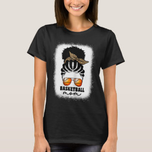 Camiseta Leopardo Bysketbyll Mãe Mulheres Negras América Af