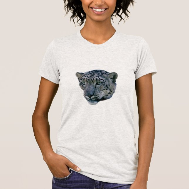 Camiseta Leopardo-das-neves (Frente)