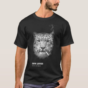 Camiseta Leopardo-das-neves Vintage