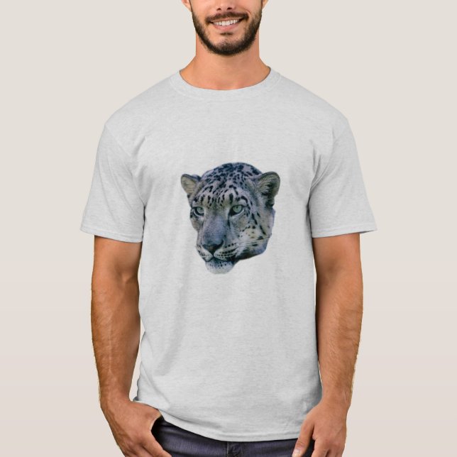 Camiseta Leopardo de neve (Frente)