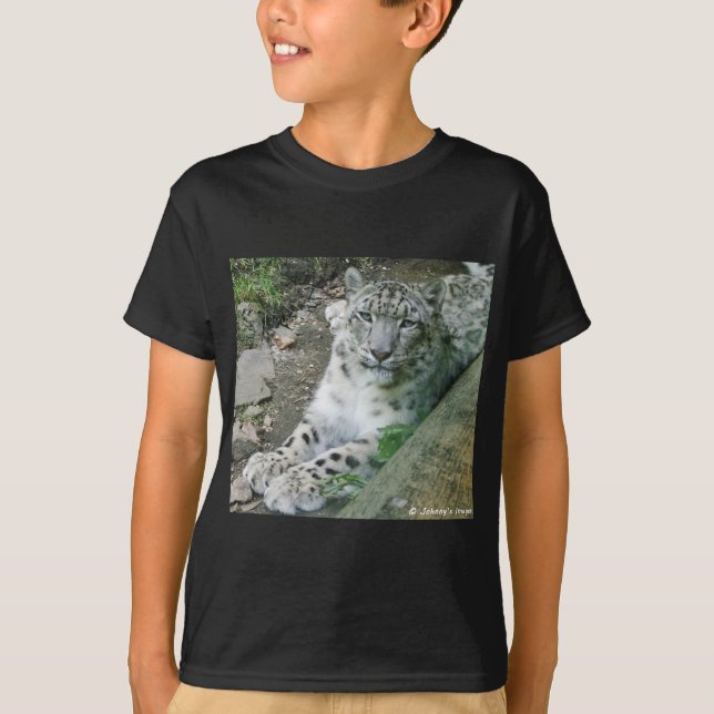 Camiseta Leopardo de neve 1 (Frente)