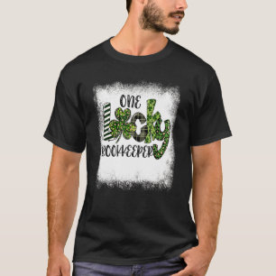 Camiseta Leopardo Dia de São Patrício Sangrado Um Livro Sor
