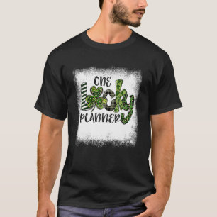 Camiseta Leopardo-Dia de São Patrício Sangrado Um Planejado