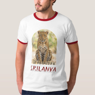 Camiseta Leopardo do Sri Lanka