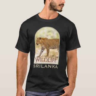 Camiseta Leopardo do Sri Lanka
