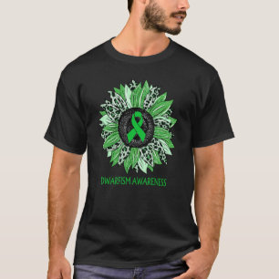 Camiseta Leopardo Dwarfismo Sunflower Sensibiliza Faixa Ver