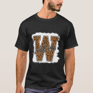 Camiseta Leopardo-Espírito De Cat School De Volta Às Menina