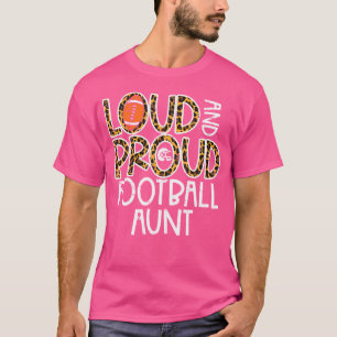 Camiseta Leopardo Louco, Orgulhosa Família A De Tia America